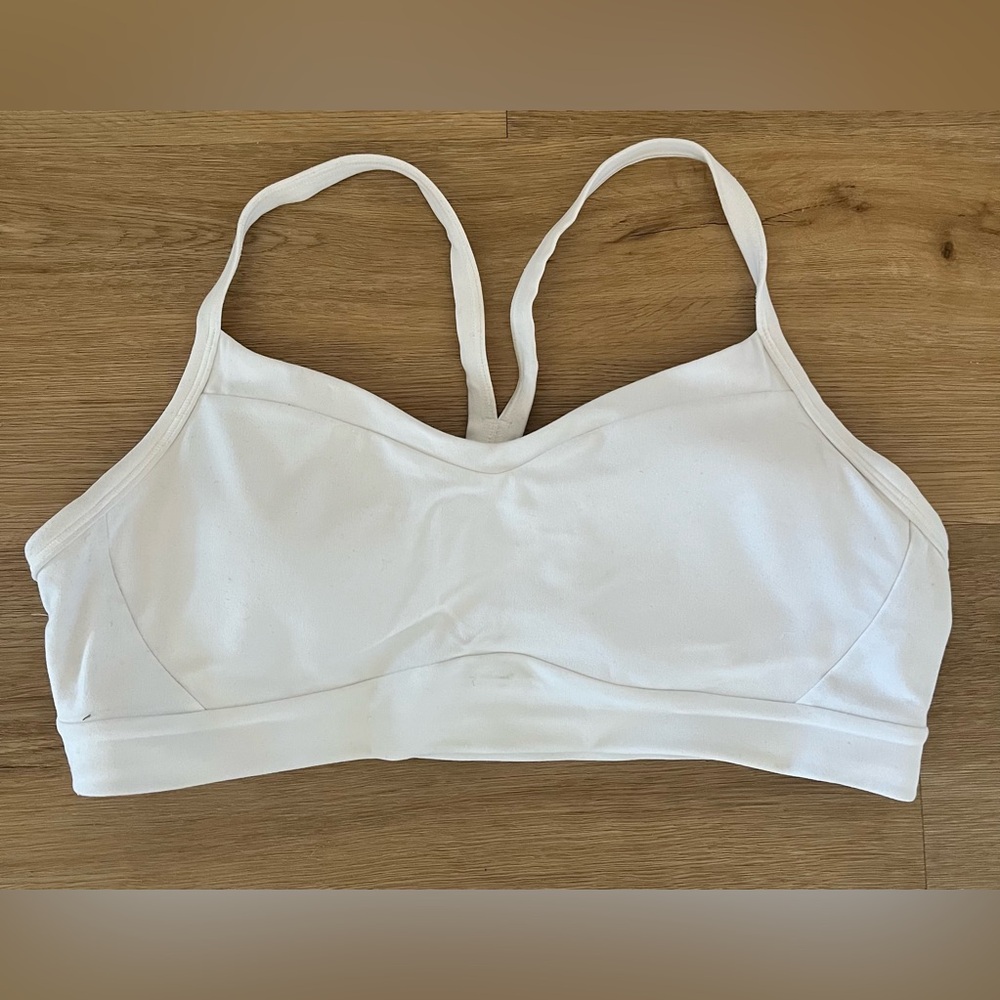 Athleta Vital Bra M White - Picture 3 of 4